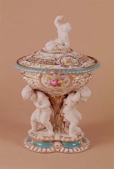 Vaso Minton, c.1854 da Pierre Emile Jeannest